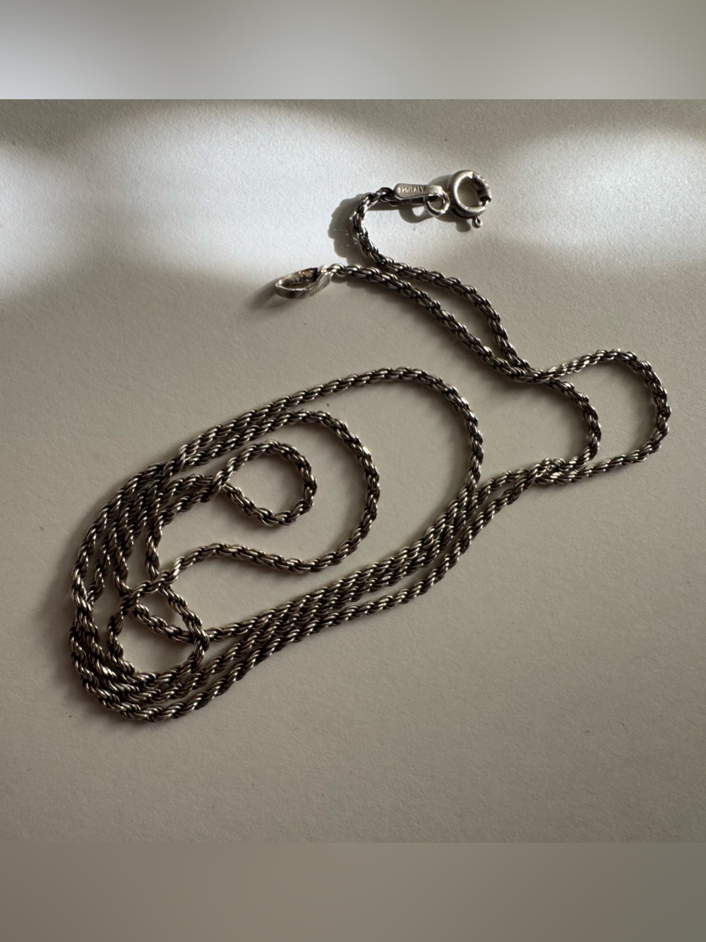 925 Italy Rope Chain - Picture 3 of 4